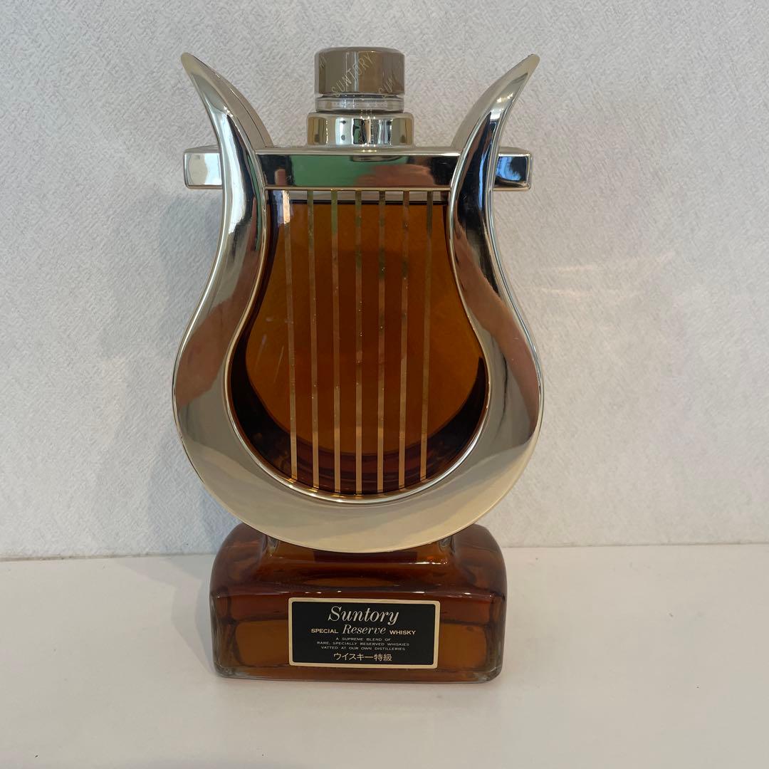 サントリー ウイスキー スペシャル リザーブ 特級 ハープ型