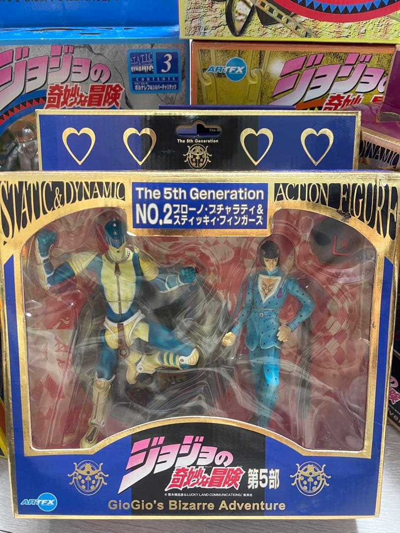 ジョジョの奇妙な冒険 ARTFX フィギュア8体セット