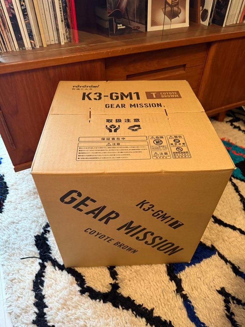 トヨトミ K3-GM1 ギアミッション 石油コンロ コヨーテブラウン