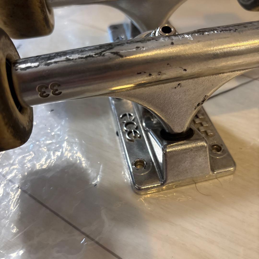 スケートボード トラック エース 8インチサイズ ＋ボーンズウィール