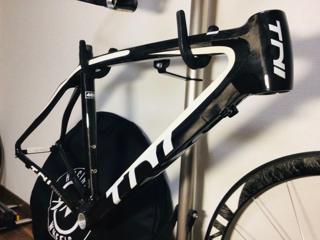 TNi フルカーボン製 ロードバイクフレーム プロトタイプ仕様 46 未使用品