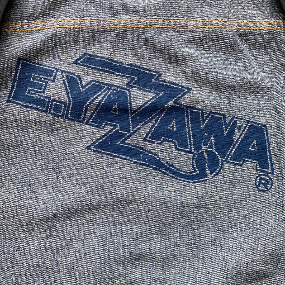 矢沢永吉 E.YAZAWA デニムジャケット ☆プリント　ジージャン