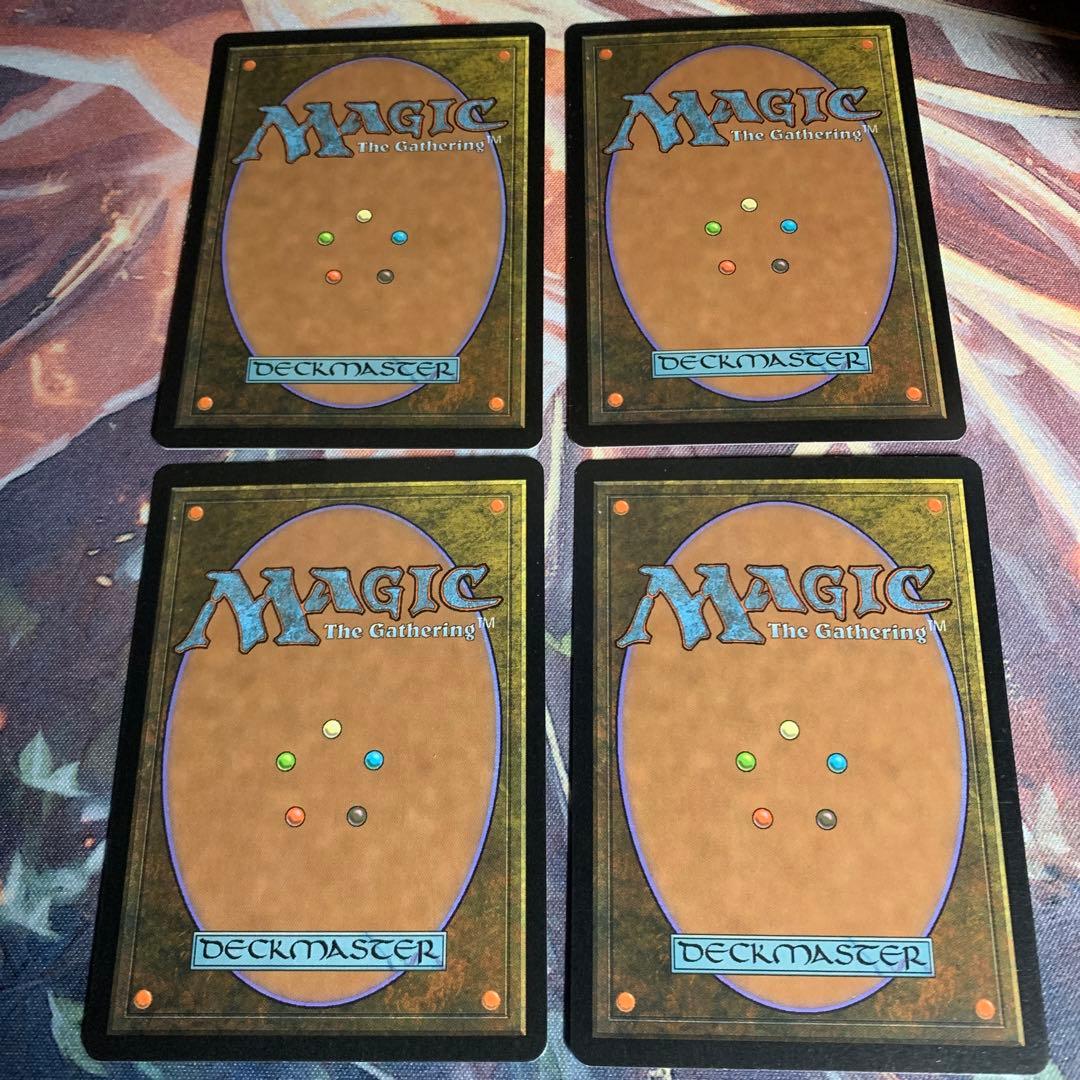 【美品】mtg パララクスの波 Parallax Wave　4枚