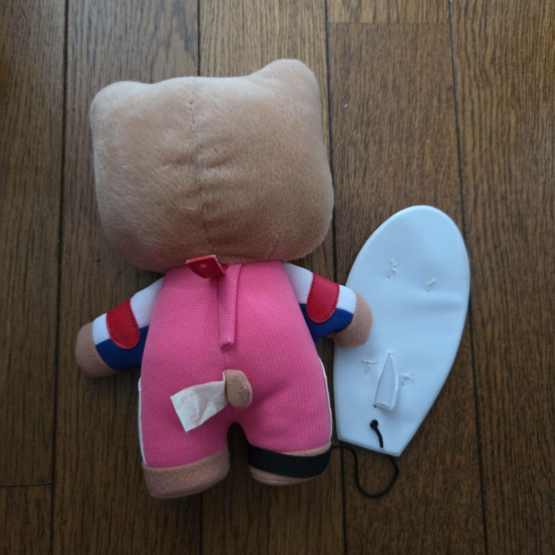 当時物 平成レトロ サンリオ 日焼キティ 日焼ダニエル ぬいぐるみ サーフィン