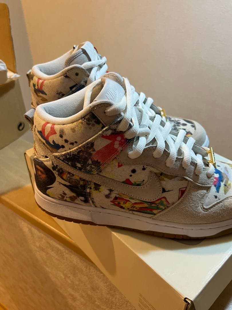 Supreme × Nike SB Dunk High \"Rammellzee