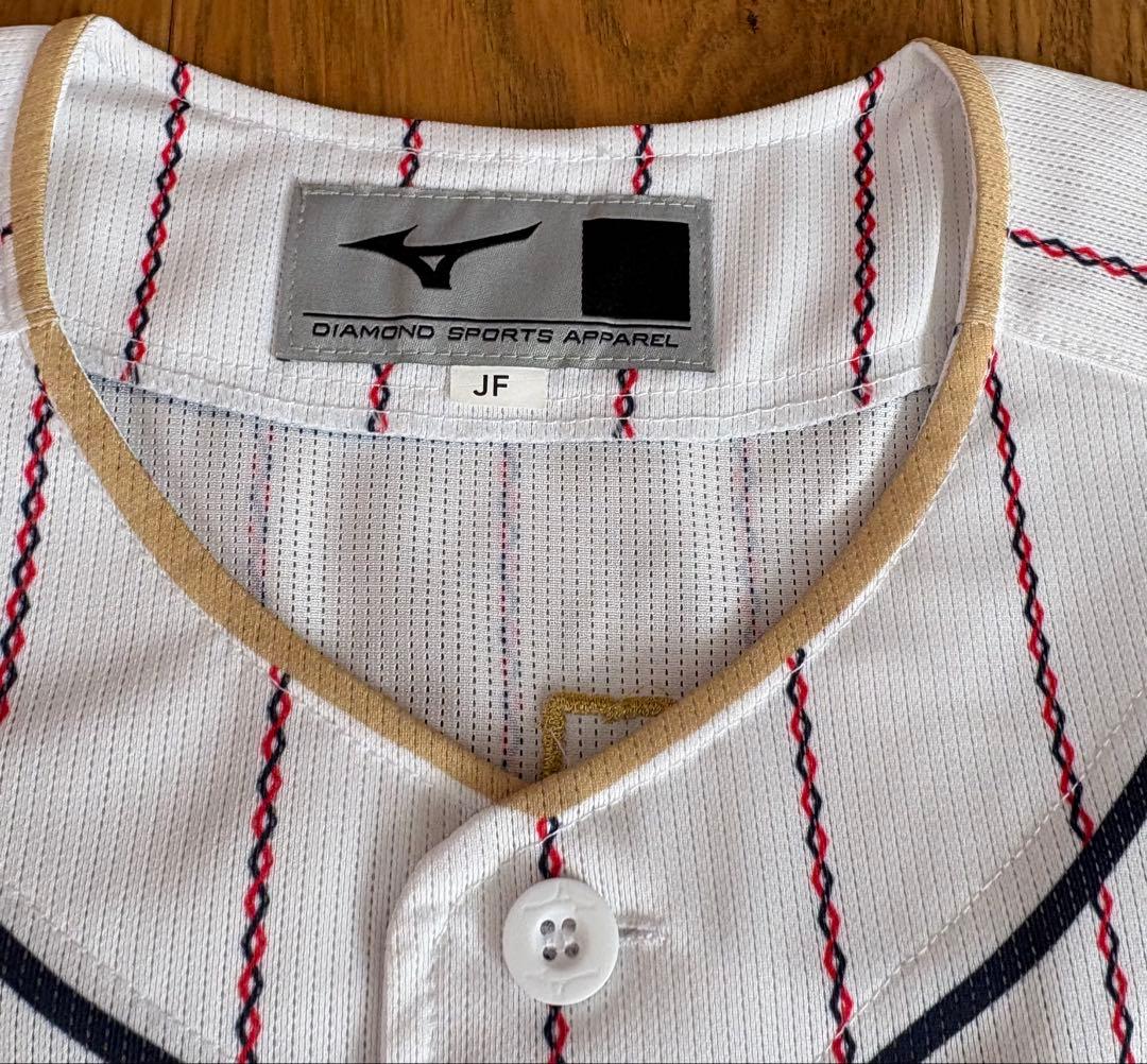 ジュニア 佐々木朗希　侍ジャパン　公式レプリカユニフォーム　刺繍