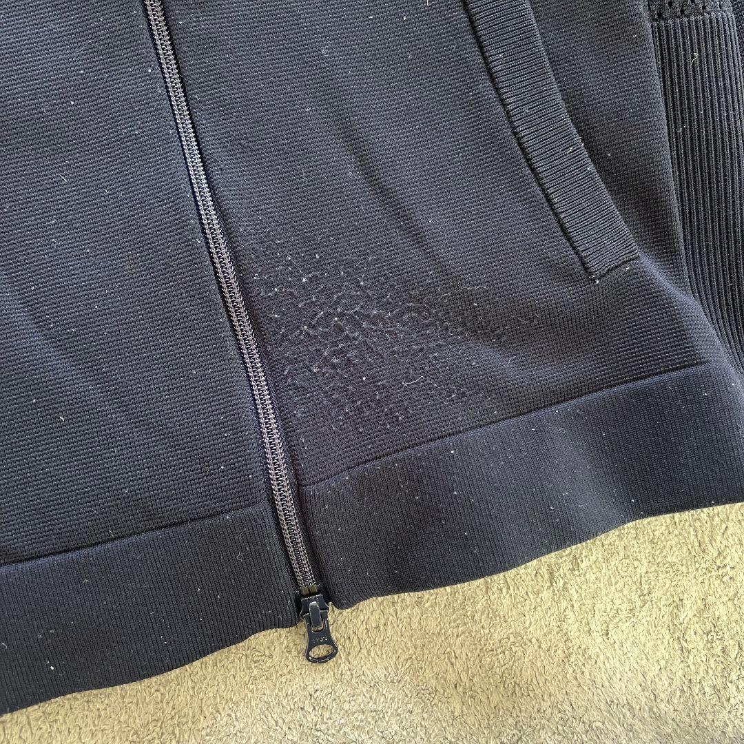 and per se アンパスィ　ニット　ジャケット　ロゴ　レディース　ゴルフ