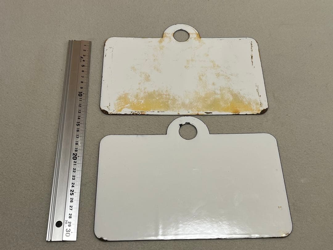 鉄道部品　愛称板　快速 札幌-千歳空港 普通　2枚セット