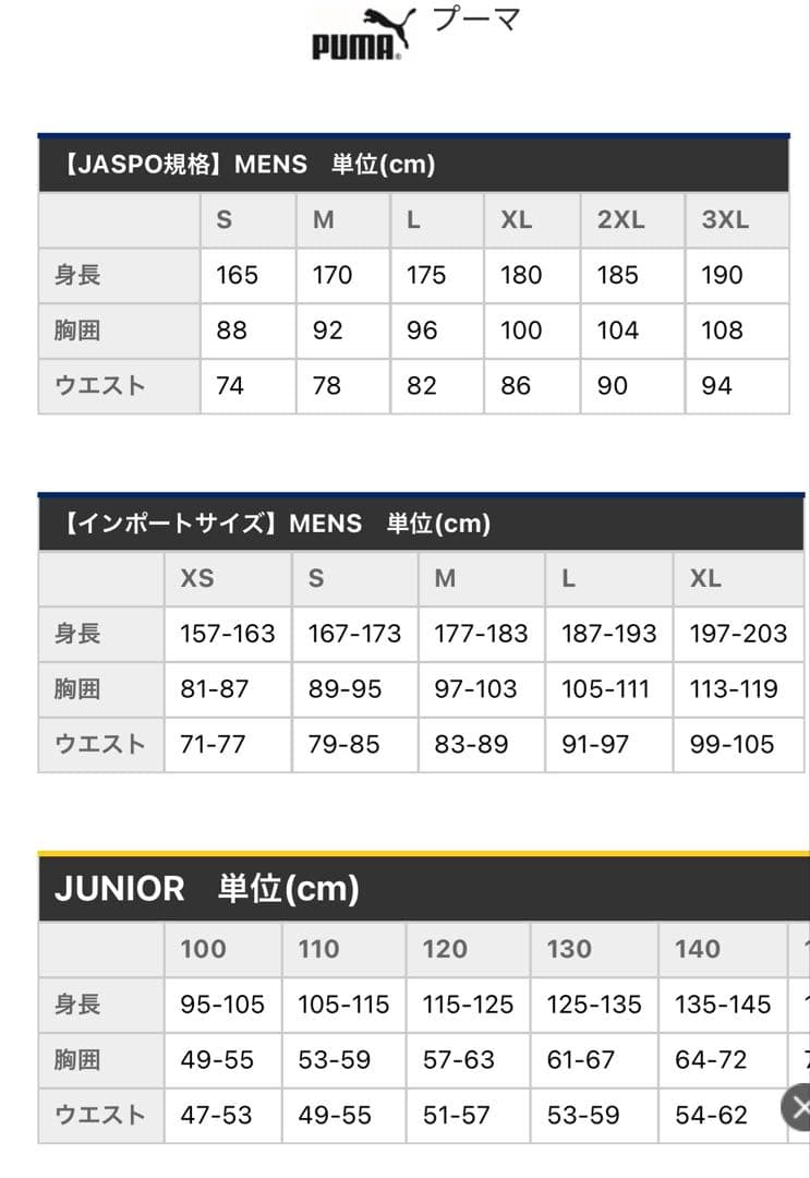 PUMA イタリア代表　Sサイズ　ジャージ上下