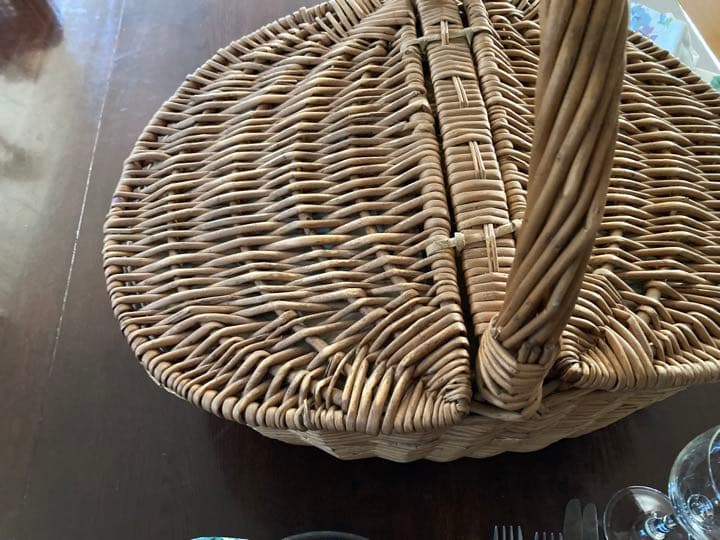 籐製ピクニックセット