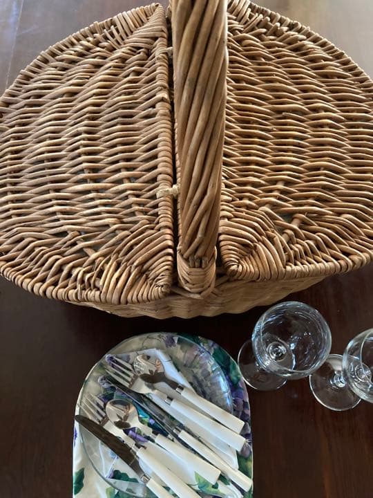 籐製ピクニックセット