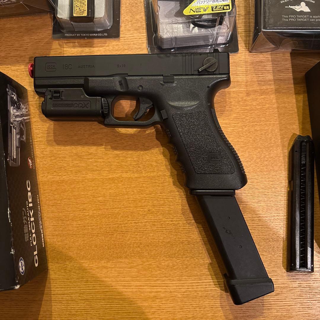 mako.p専用東京マルイ GLOCK 18C マイクロライト　予備バッテリー