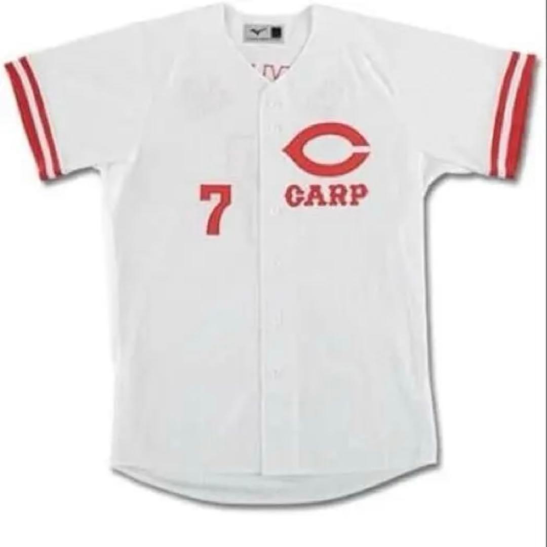 カープ　復刻　ユニフォーム　1989 1995 野村