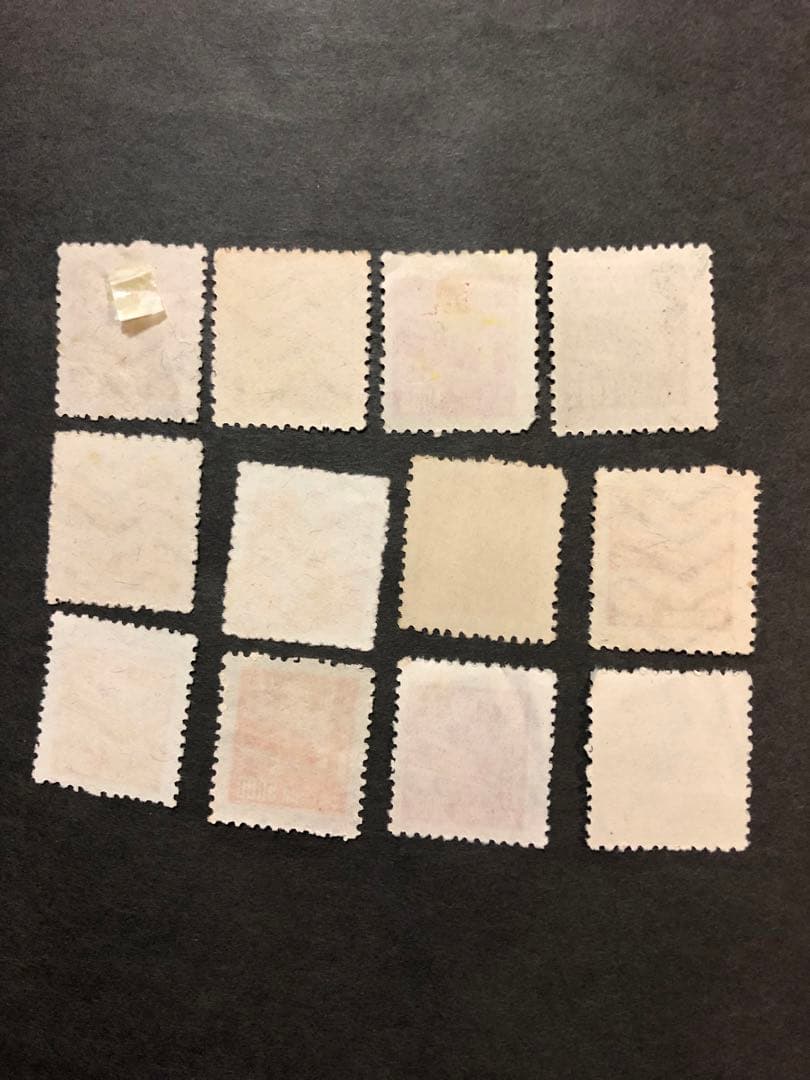 中国切手　1950（普東2）天安門　東北貼用 12種完　未使用