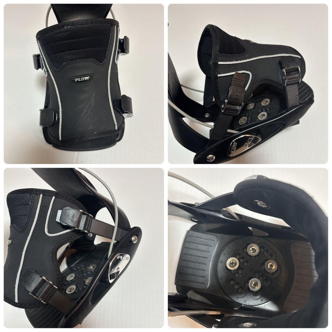 カズFlow mk2 ビンディング　Lサイズ　スノーボード　リアエントリー