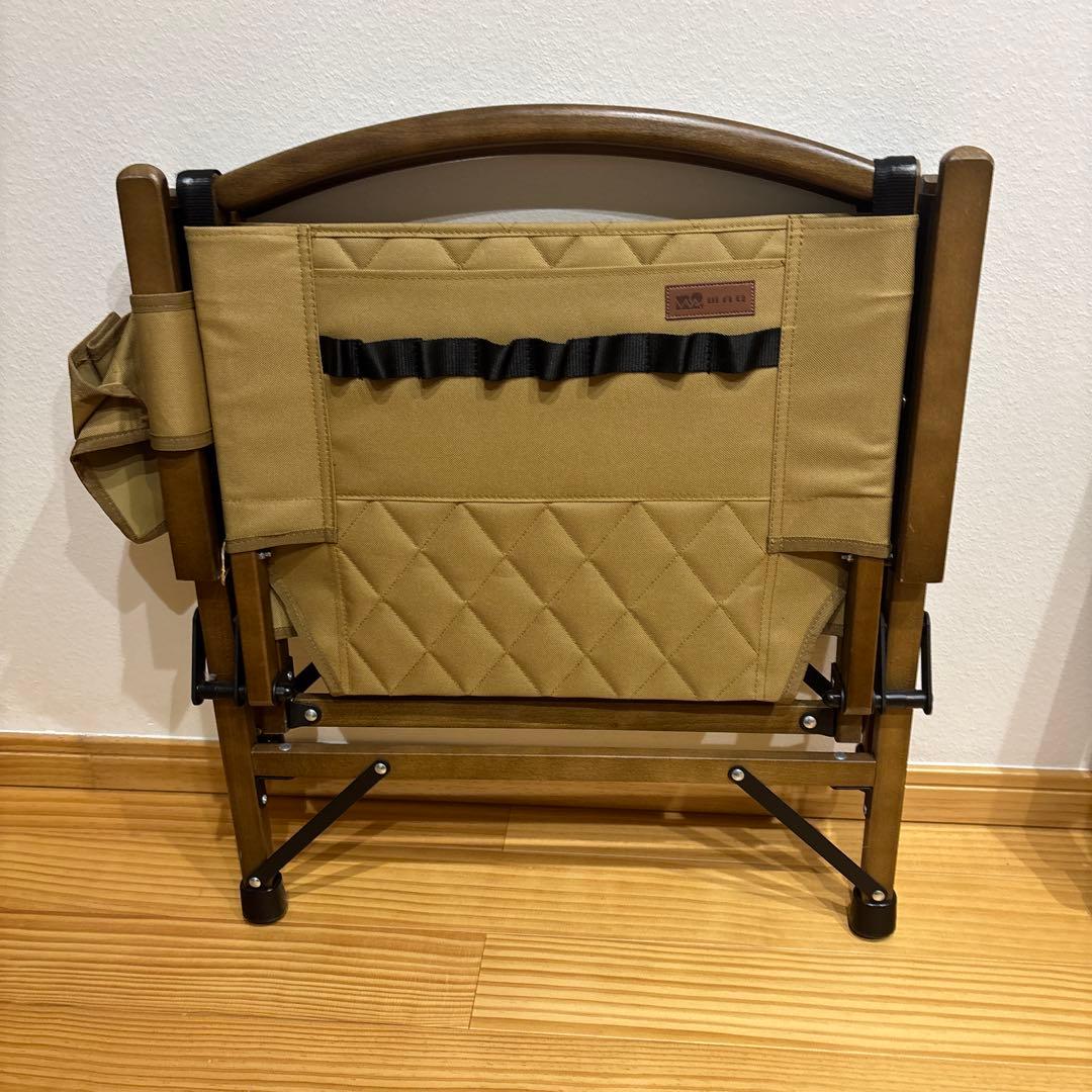 WAQ Folding Wood Chair チェア タン