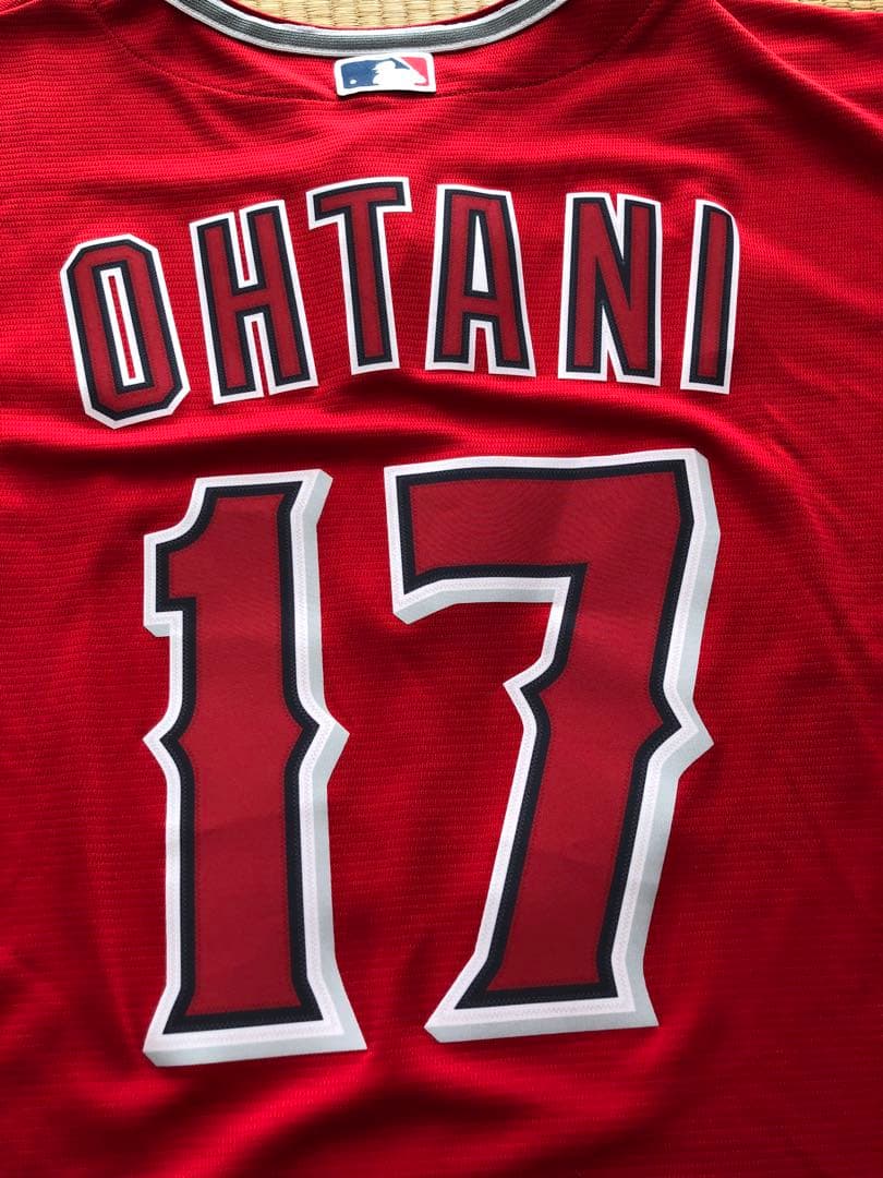 ギ*0様 12986 エンゼルス 大谷翔平　ユニフォーム　レトロ レプリカ
