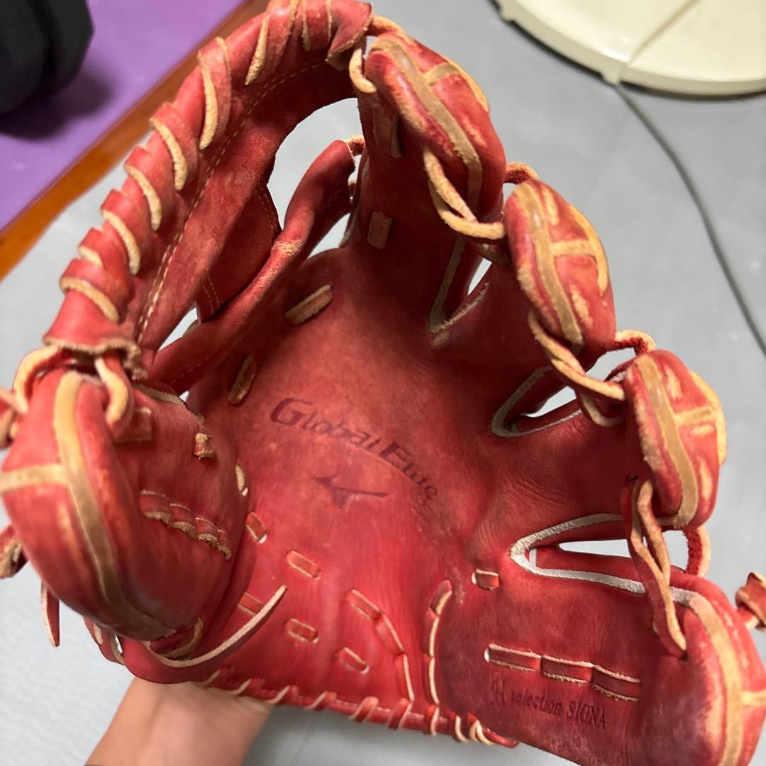 Mizuno グローバルエリート　硬式用名前あり