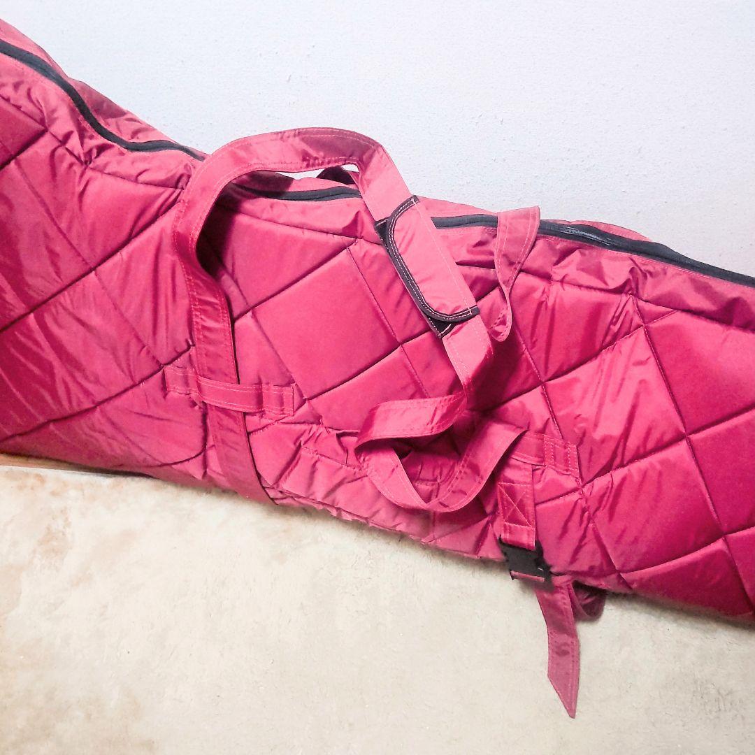 【美品】ハープケース　青山ハープ　ノンペダル140タイプ用　ピンク　キルティング