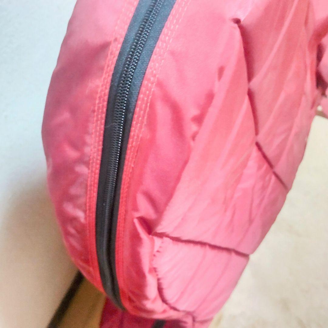 【美品】ハープケース　青山ハープ　ノンペダル140タイプ用　ピンク　キルティング