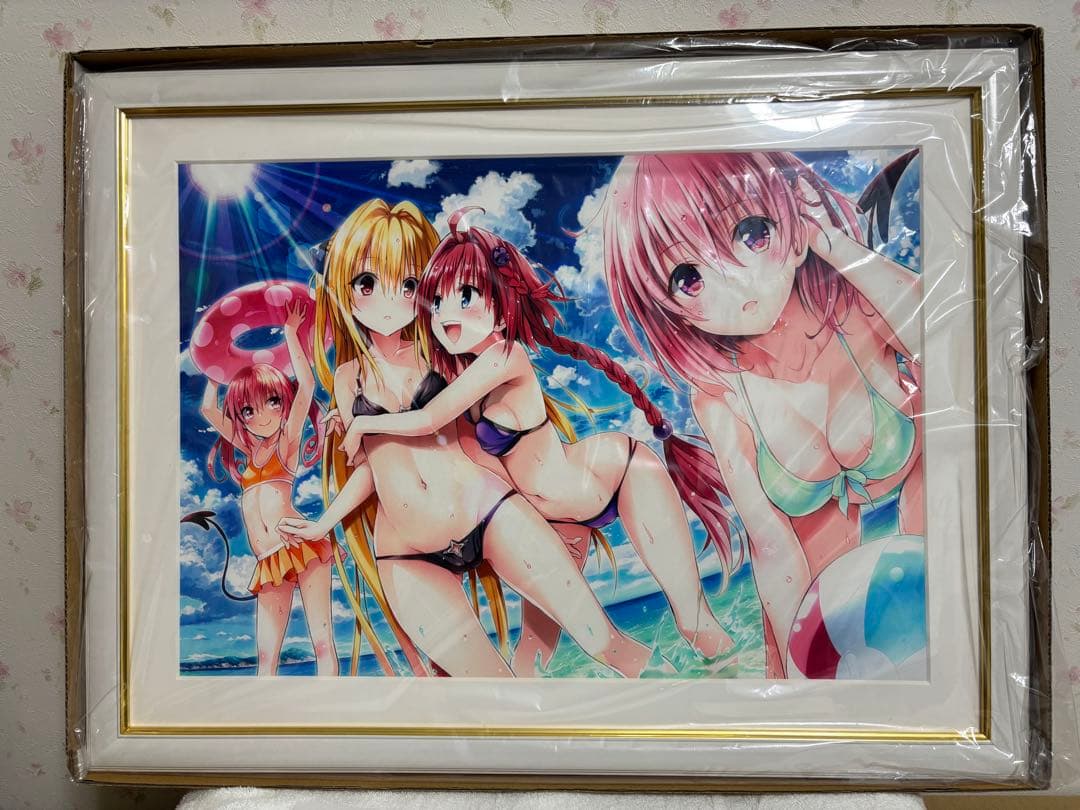 ToLOVEる　プレミアムカラーアート　太陽と水着！ 15周年記念原画展