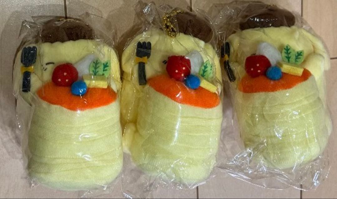 ポムポムプリン ぬいぐるみ 原宿 パンケーキ むにゅぐるみ サンリオ マスコット