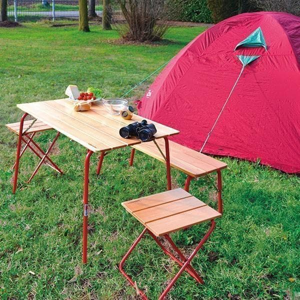 新品未開封 カステルメルリーノ 100☓60　ハイ＆ローキャンパーテーブル