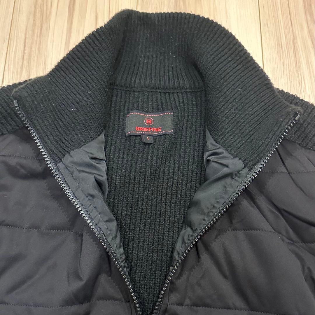 BRIEFING GOLF キルティング ジャケット L