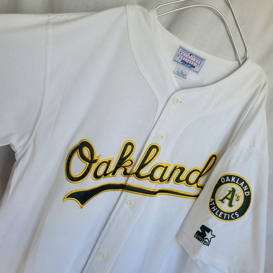 90s MLB STARTER オークランド・アスレチックス ユニフォーム