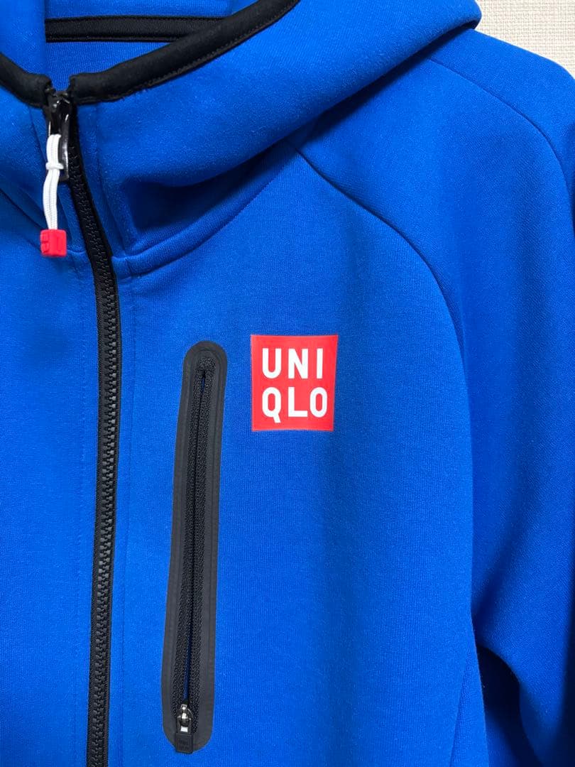 UNIQLO錦織圭モデルスエットパーカージャケットウォームアップウエア硬式テニス