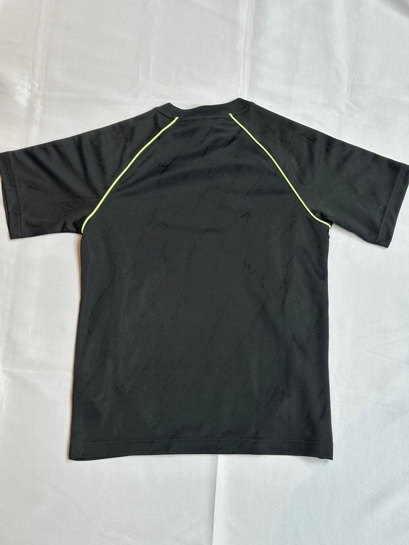 adidas Y2K ブラック 3ストライプ シャツ XS