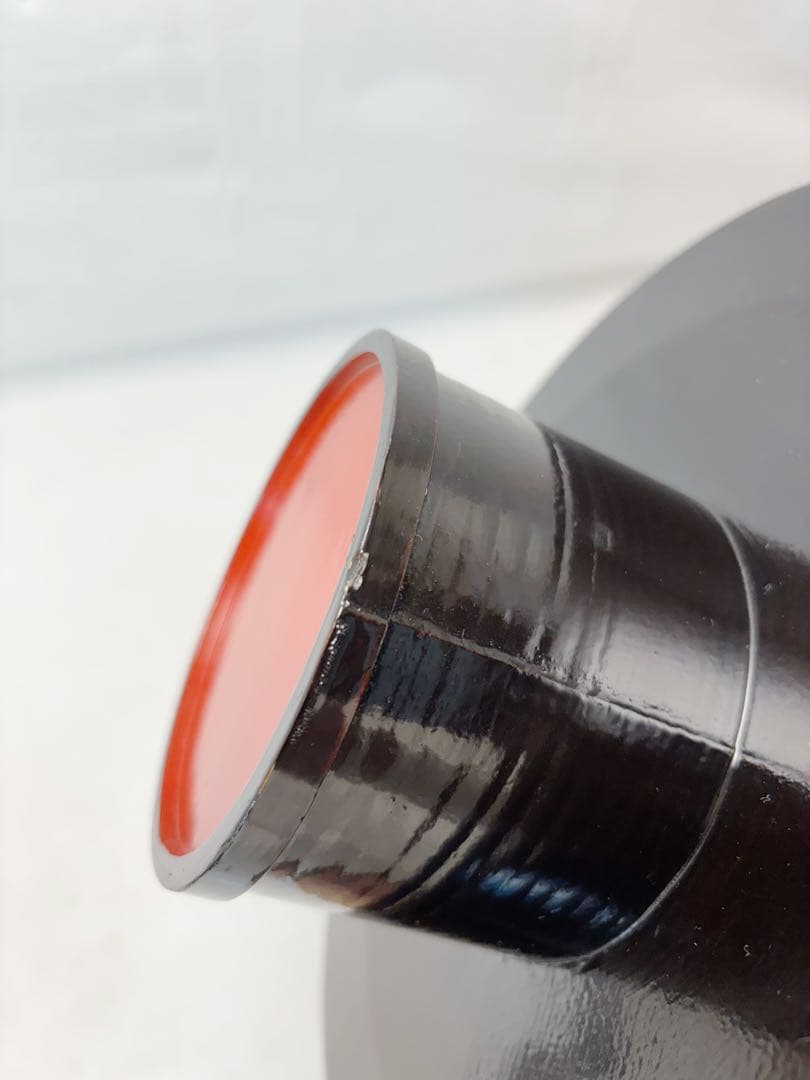 茶道具 今日庵好 柳菴 木製 渦蒔絵 獨楽 菓子器 高杯 2客組 おしゃれ