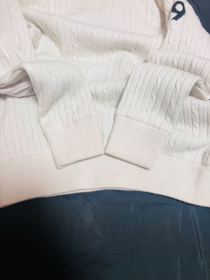 PEARLY GATES ケーブルニットセーター