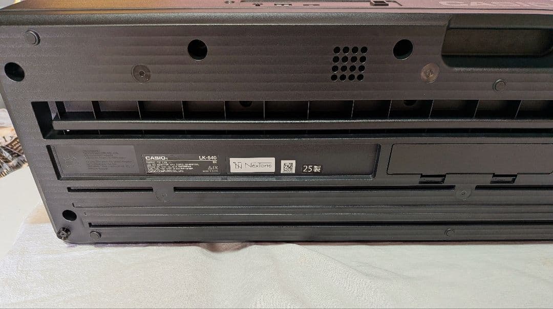 カシオ (CASIO) 電子キーボード 光ナビゲーション LK-540 BK