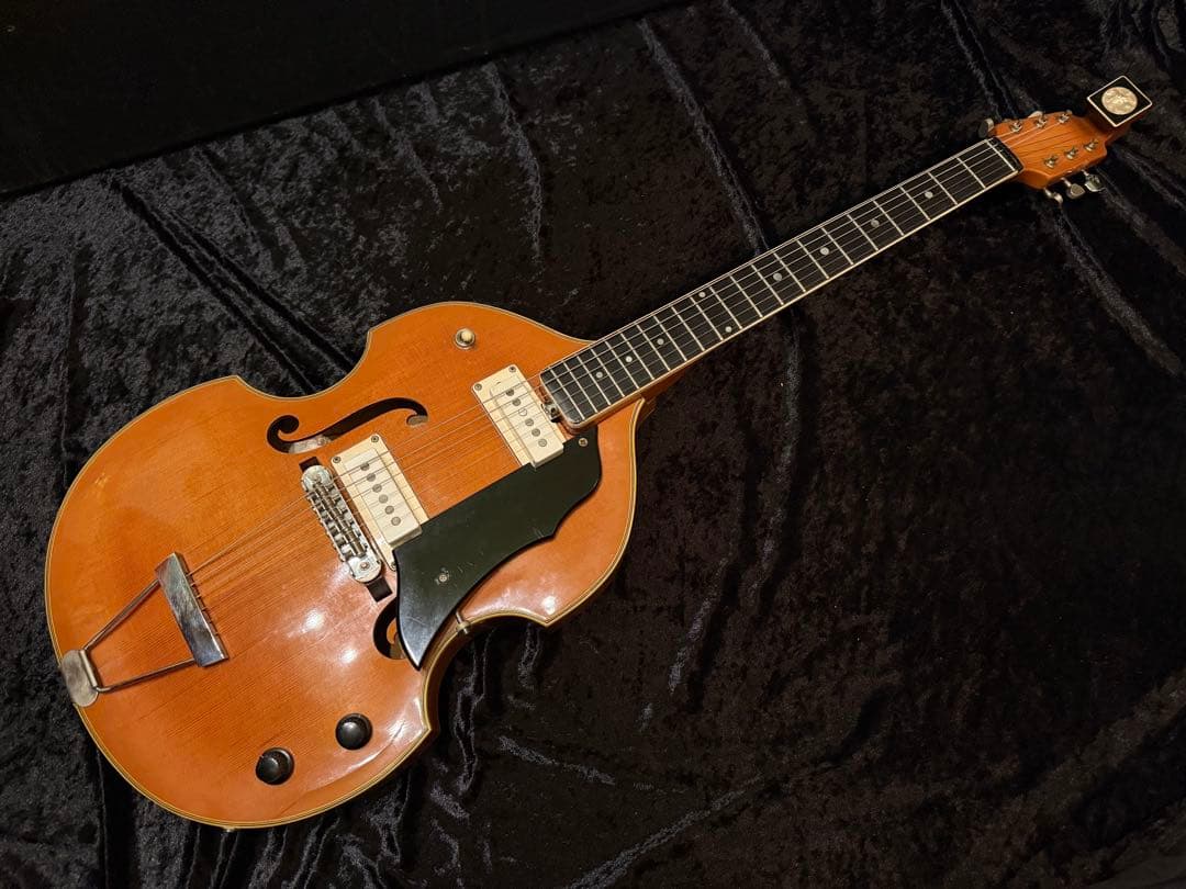 EKO Model395 エレキギター フルアコ ヴァイオリンギター　ビザール