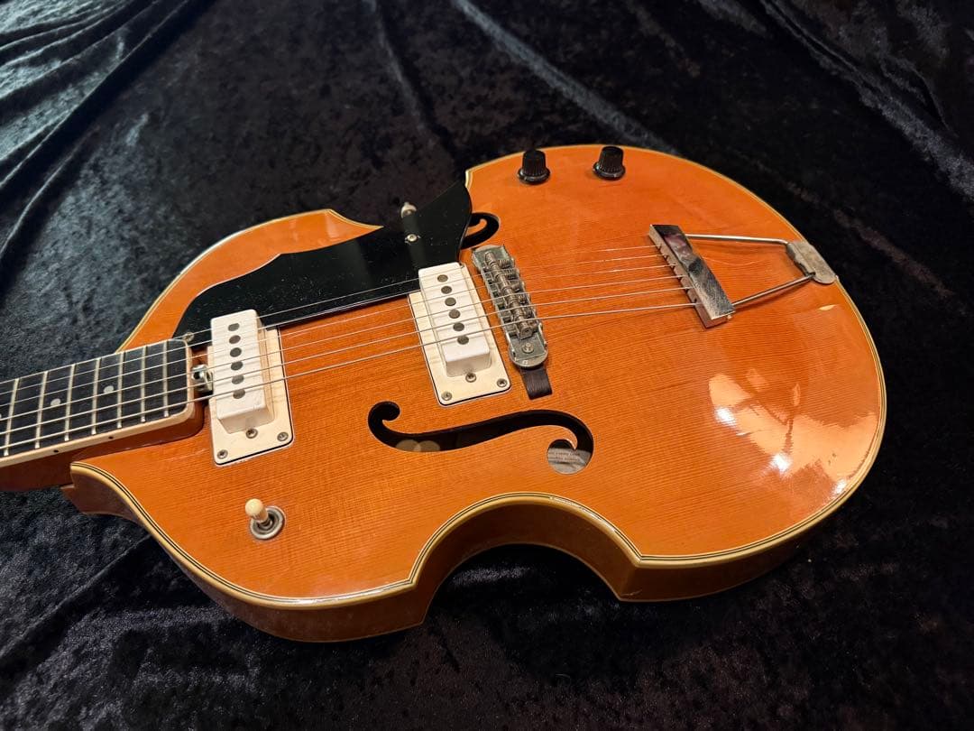 EKO Model395 エレキギター フルアコ ヴァイオリンギター　ビザール