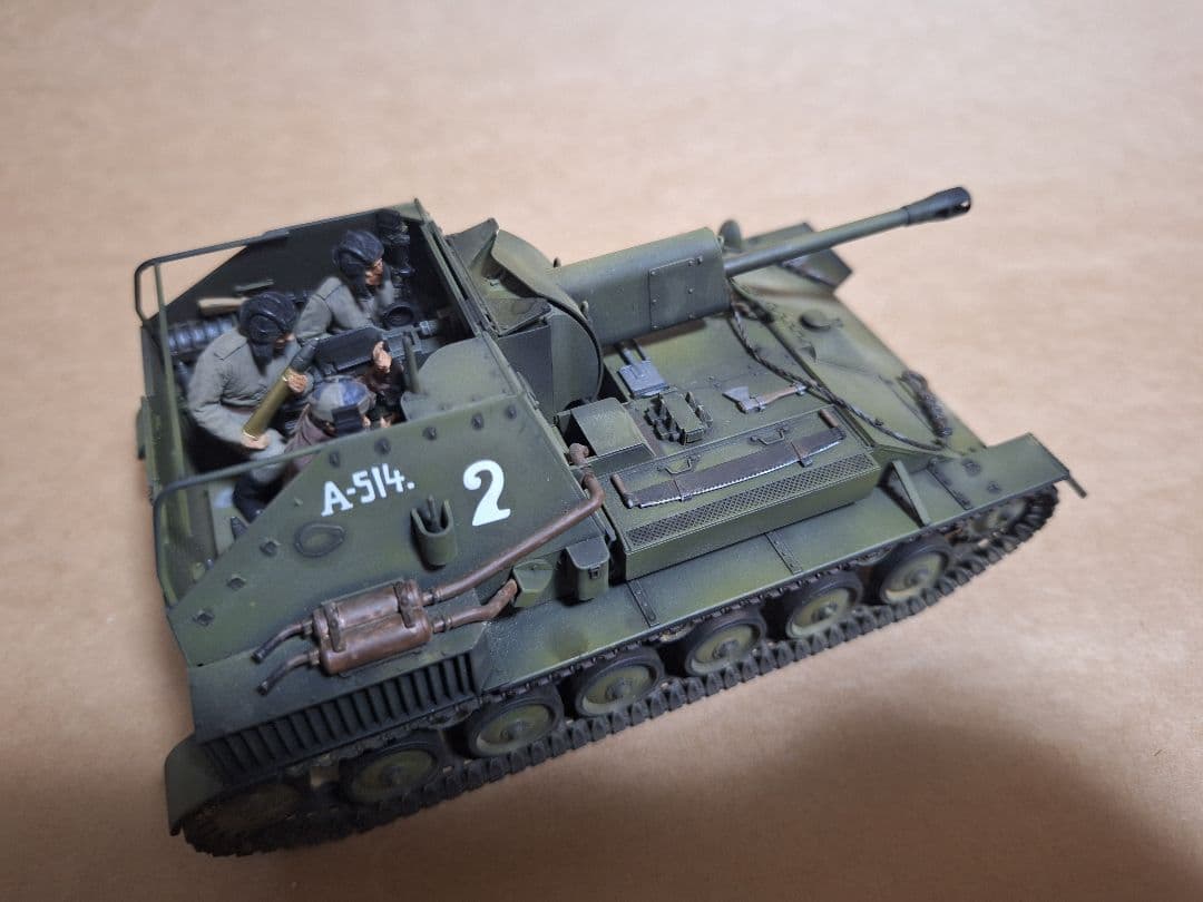 ソビエト T34/76戦車1943年型 自走砲 SU-76M 1/35