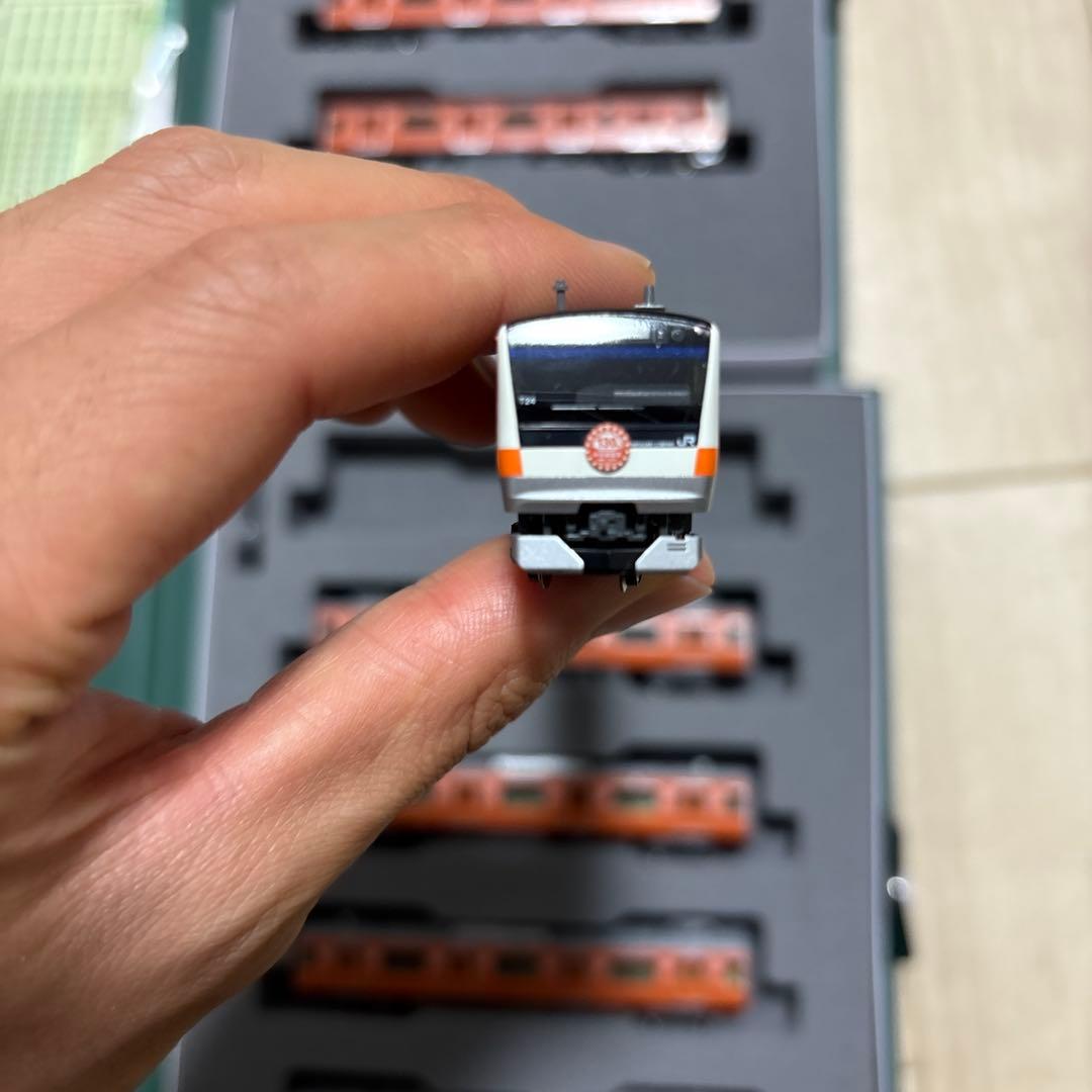 美品KATO 10-1577中央線　e233系130周年ラッピング　10両セット