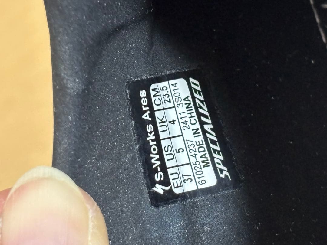 ウェア SPECIALIZED S-WORKS ARES2 37size