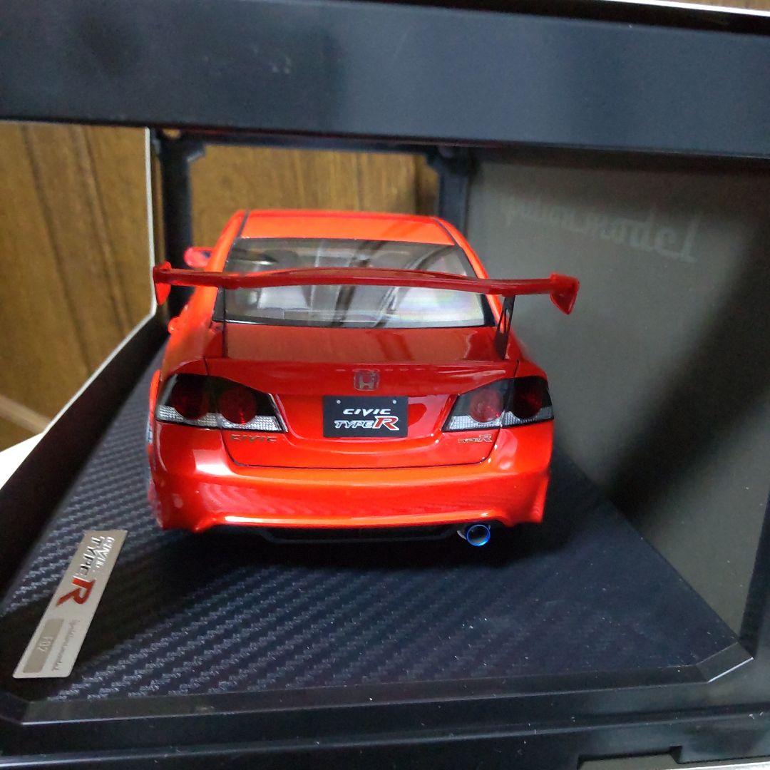 ホンダ シビック FD2 タイプR レッド 1/18 イグニッションモデル