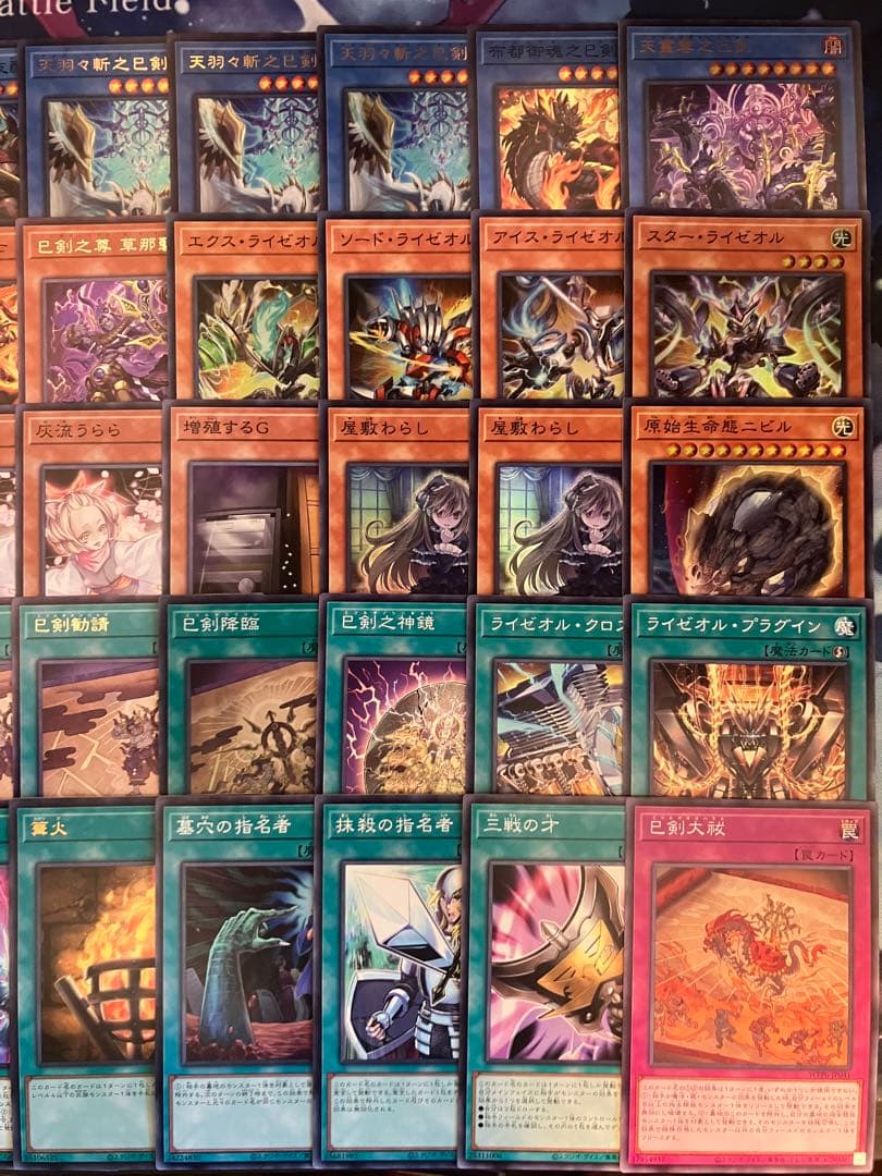フォロワー様5%オフ　大会構築　巳剣ライゼオルデッキ　①