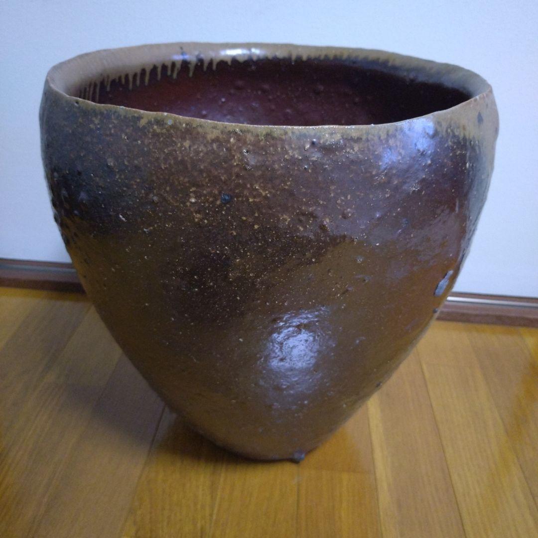 備前焼　大型水瓶・花器