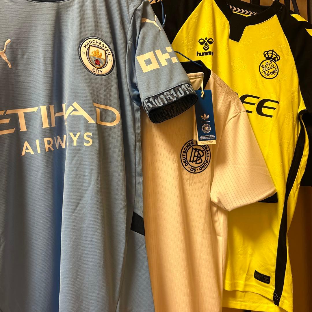サッカーウェアセット（Manchester City、ドイツ代表、L.B.）