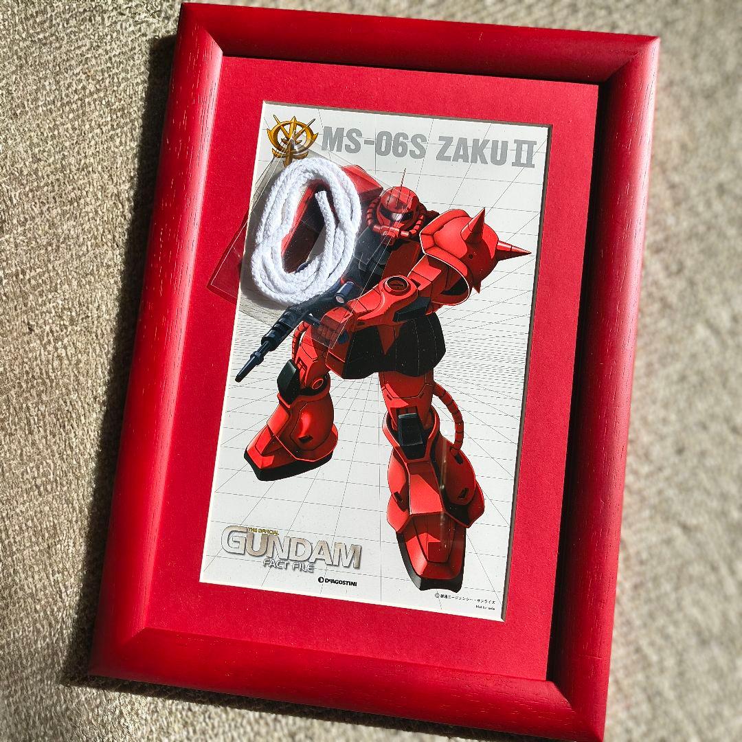 限定 MS-06S ZAKU II フレーム付きポスター