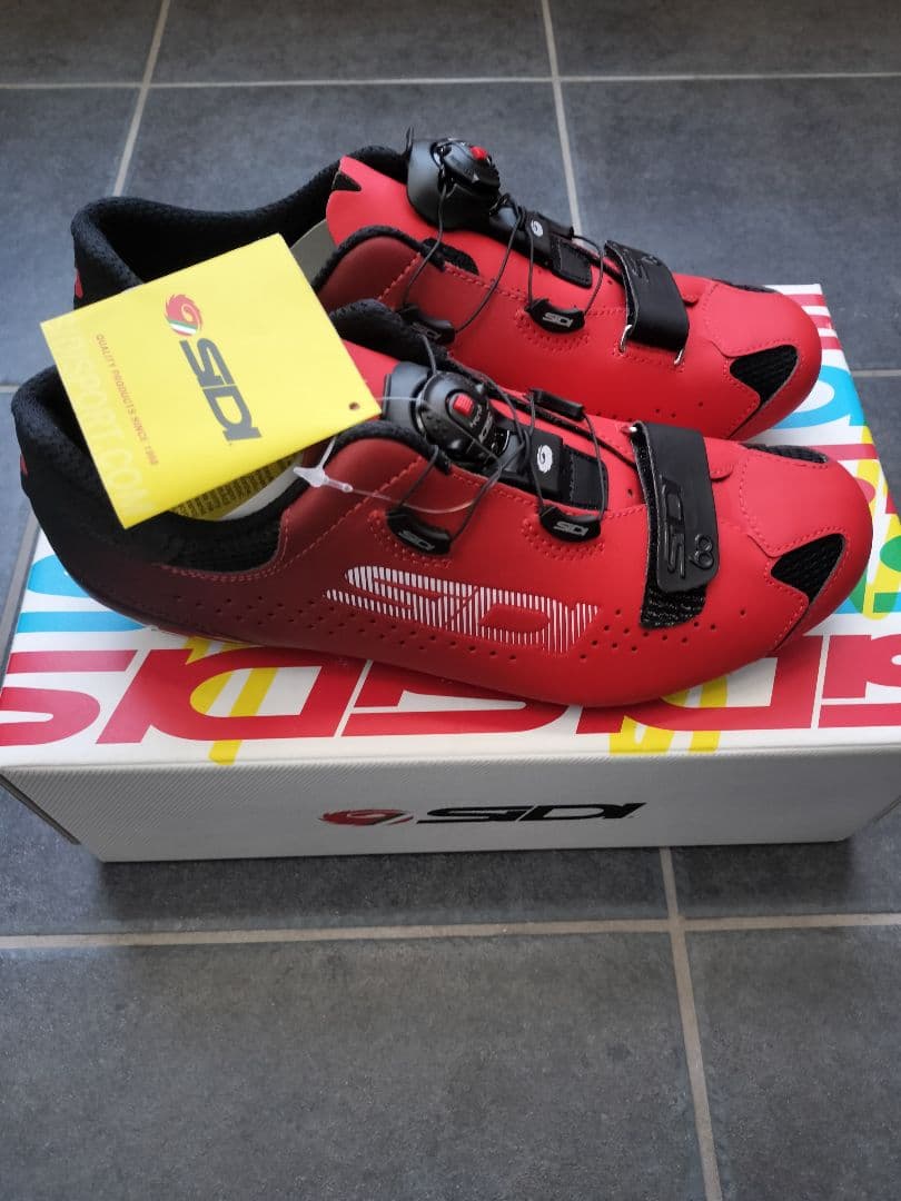 SIDI Sixty BLACK/RED サイズEU 41　未使用品
