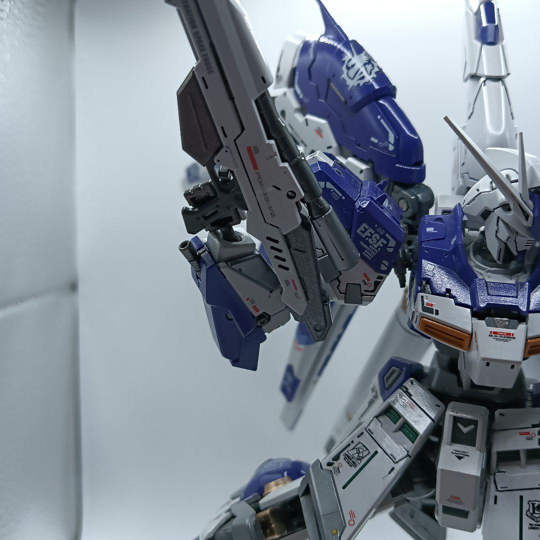 RGHiニューガンダム塗装完成品ジャンク