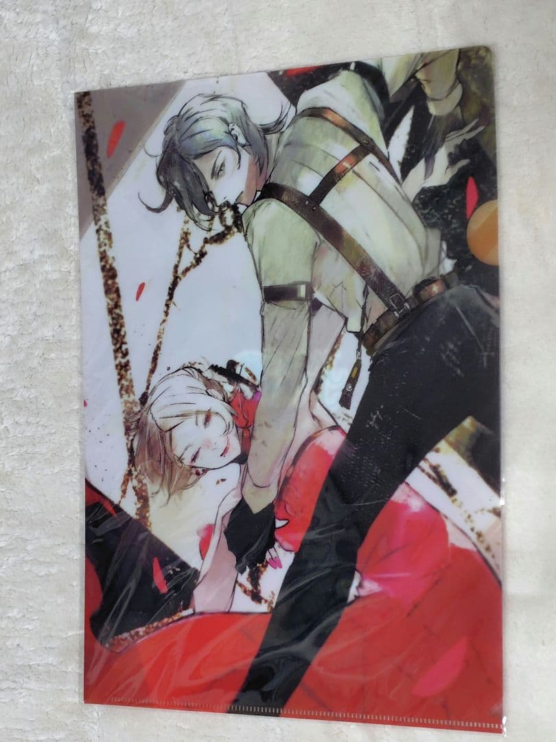 ジャックジャンヌ　アニメイト限定セット、特典クリアファイル　高科更文&睦実介