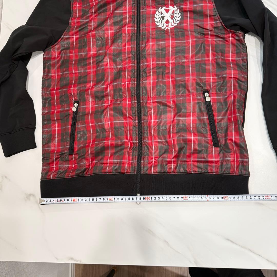 サイズXL アドミラル　ゴルフウェア　おしゃれ　チェック柄 ジャケット