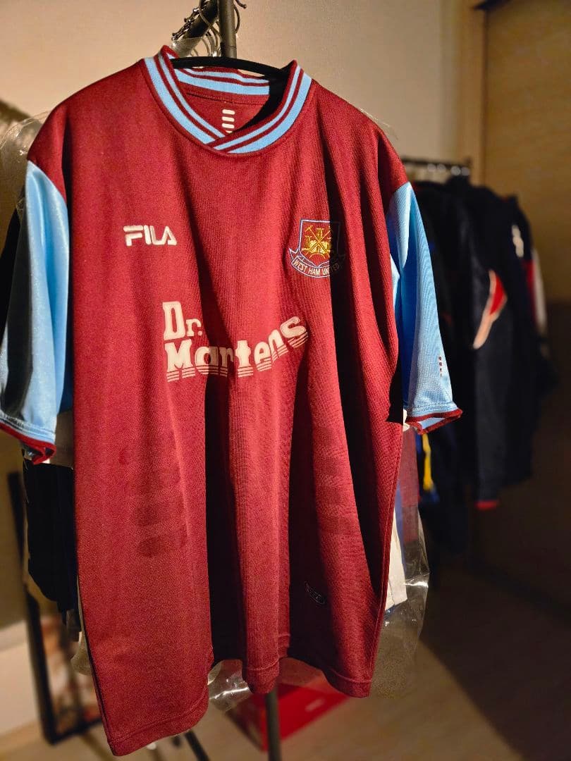 ​【激レア】 01/02 ウエストハム ​Dr. Martens FILA