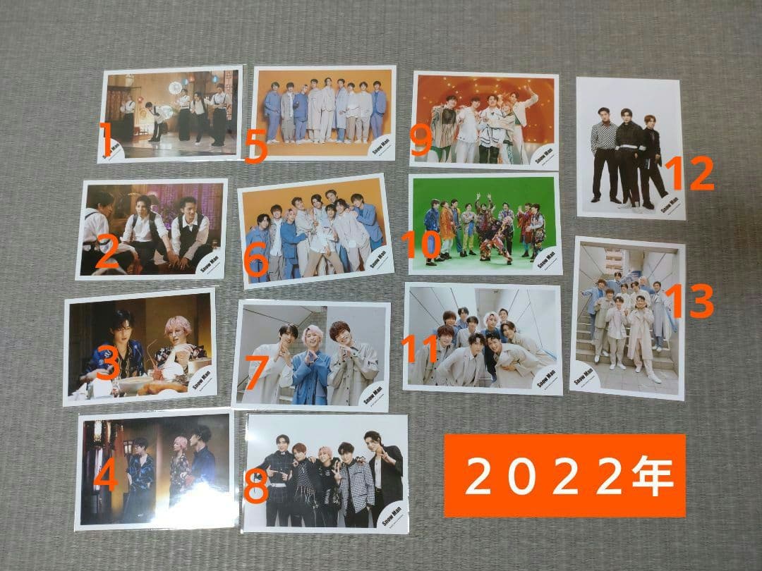  Man 公式写真 バラ売り可能◎７２枚